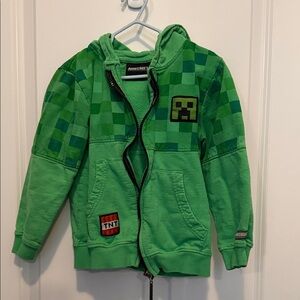 Minecraft Zip Up Hoodie